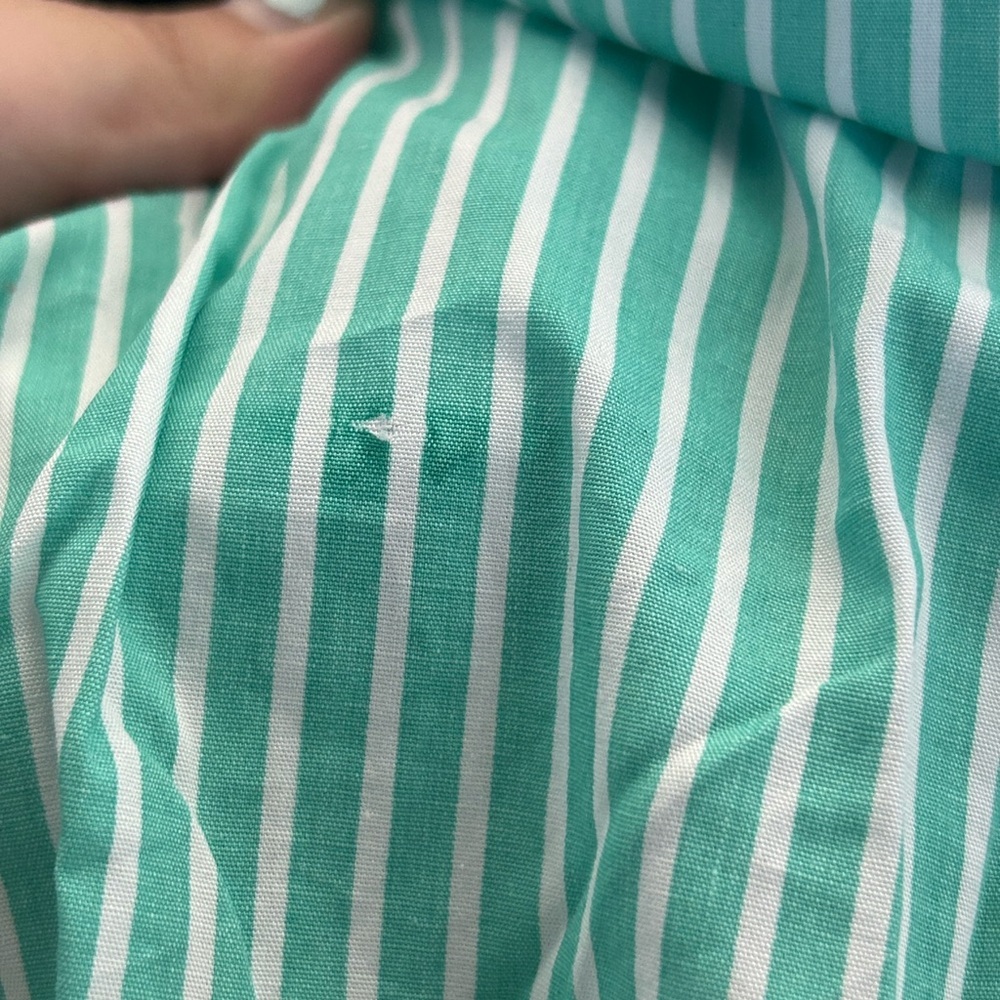 Green Striped Pants - Picture 5 of 5